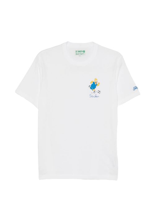 T-shirt uomo Portofino bianca MC2 SAINT BARTH | PORTOFINO04475L